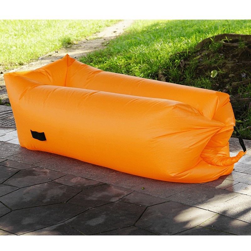 Casa si Gradina - Gradina si terasa - Mobilier exterior - Scaune si sezlonguri gradina - Geanta scaun gonflabila / geanta lenesa, portocalie, LEBAG - Infinity.ro