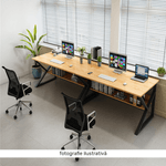 Casa si Gradina - Mobilier - Mese si birouri - Birouri - Birou cu raft, fag/negru, TARCAL 140 - Infinity.ro