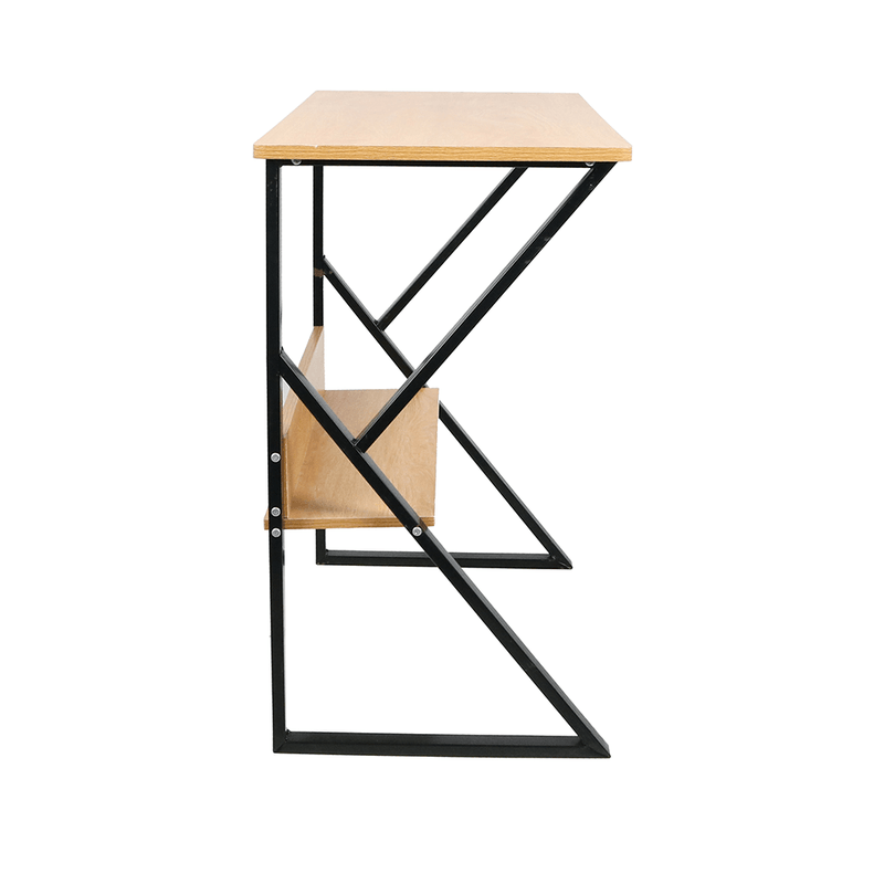 Casa si Gradina - Mobilier - Mese si birouri - Birouri - Birou cu raft, fag/negru, TARCAL 140 - Infinity.ro