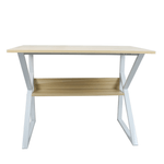 Casa si Gradina - Mobilier - Mese si birouri - Birouri - Birou cu raft, stejar natural/alb, TARCAL 80 - Infinity.ro