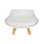 Casa si Gradina - Mobilier - Scaune si fotolii - Scaune - Scaun, alb/fag, BALI 2 NEW - Infinity.ro