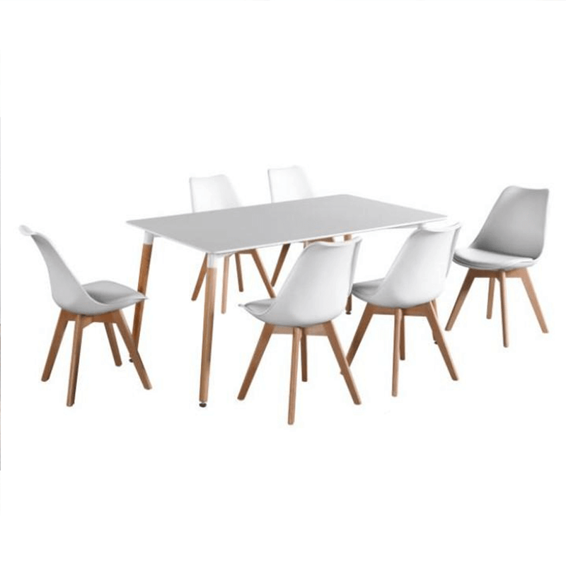 Casa si Gradina - Mobilier - Scaune si fotolii - Scaune - Scaun, alb/fag, BALI 2 NEW - Infinity.ro