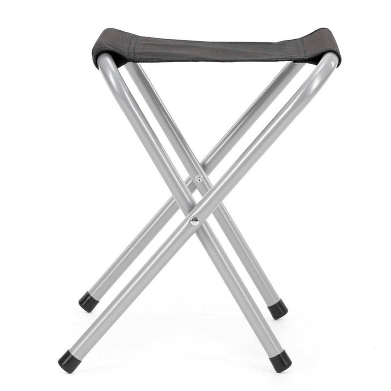 Sport si Outdoor - Camping - Mobilier pentru camping - Mese camping - Set masa pliabila de camping cu 4 scaune, inaltime reglabila, aluminiu si MDF, 120x60x71 cm, maro si argintiu - Infinity.ro