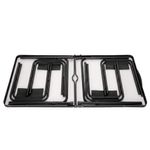 Sport si Outdoor - Camping - Mobilier pentru camping - Mese camping - Set masa pliabila de camping cu 4 scaune, inaltime reglabila, aluminiu si MDF, 120x60x71 cm, negru - Infinity.ro
