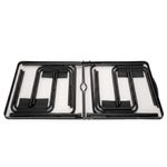 Sport si Outdoor - Camping - Mobilier pentru camping - Mese camping - Set masa pliabila de camping cu 4 scaune, inaltime reglabila, aluminiu si MDF, 120x60x71 cm, maro si negru - Infinity.ro