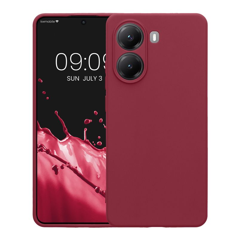 Laptop, Telefoane si Tablete - Telefoane mobile si accesorii - Accesorii Telefoane - Huse telefoane - Husa Kwmobile pentru Xiaomi Poco X7 Pro 5G, anti-alunecare, protectie la zgarieturi, silicon, mov - Infinity.ro