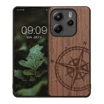 Laptop, Telefoane si Tablete - Telefoane mobile si accesorii - Accesorii Telefoane - Huse telefoane - Husa tip bumper Kwmobile pentru Xiaomi Redmi Note 14 5G, anti-alunecare, lemn, TPU, maro - Infinity.ro
