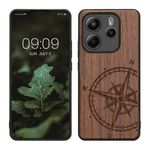 Laptop, Telefoane si Tablete - Telefoane mobile si accesorii - Accesorii Telefoane - Huse telefoane - Husa tip bumper Kwmobile pentru Xiaomi Redmi Note 14 5G, anti-alunecare, lemn, TPU, maro - Infinity.ro