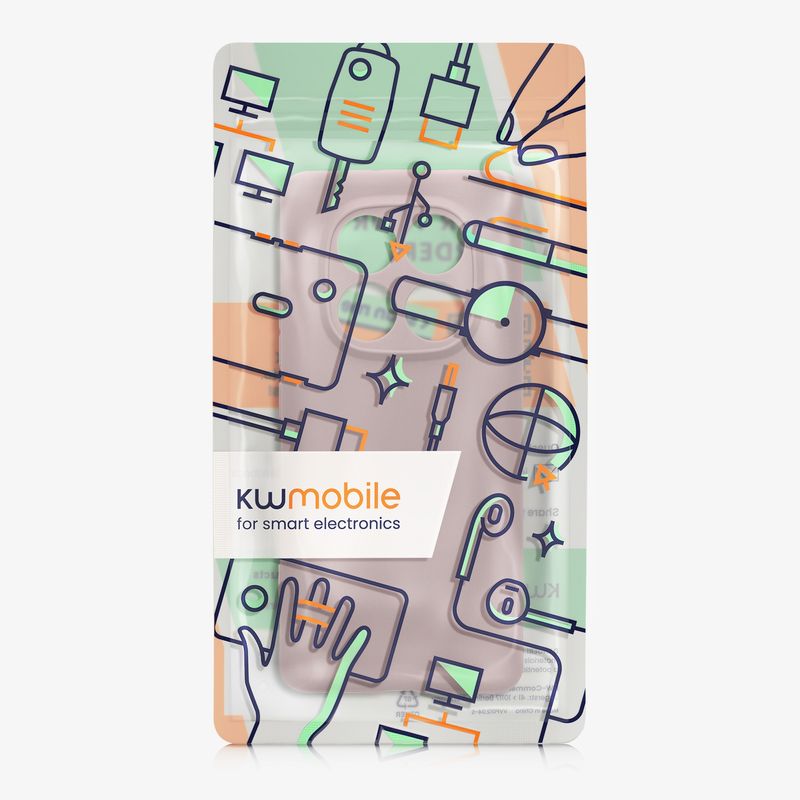 Laptop, Telefoane si Tablete - Telefoane mobile si accesorii - Accesorii Telefoane - Huse telefoane - Husa Kwmobile pentru Xiaomi Redmi Note 14 Pro 5G/Poco X7, anti-alunecare, silicon, lila - Infinity.ro