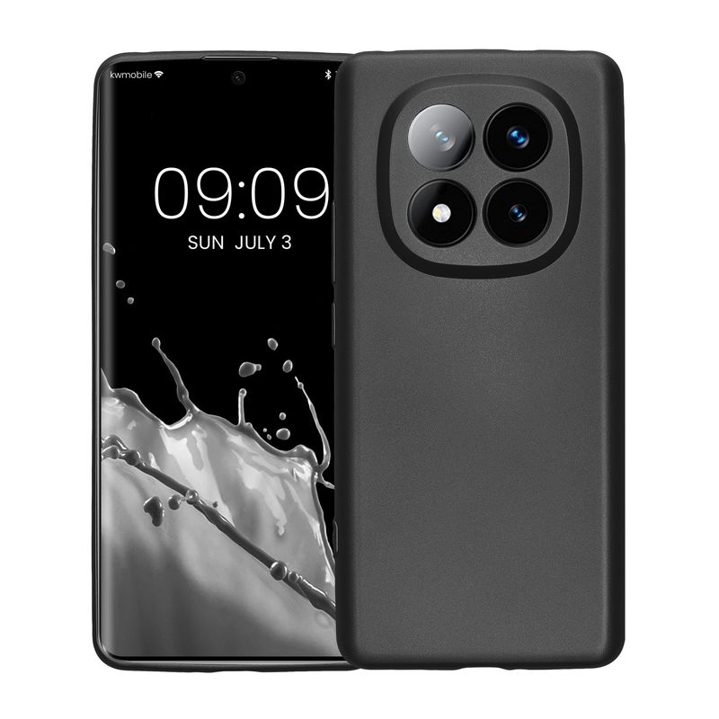Laptop, Telefoane si Tablete - Telefoane mobile si accesorii - Accesorii Telefoane - Huse telefoane - Husa Kwmobile pentru Xiaomi Redmi Note 14 Pro+ 5G/Redmi Note 14 Pro Plus 5G, anti-alunecare, TPU, gri - Infinity.ro