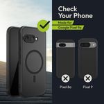 Laptop, Telefoane si Tablete - Telefoane mobile si accesorii - Accesorii Telefoane - Huse telefoane - Husa Oakshield pentru Google Pixel 9a, compatibilitate MagSafe, sticla, TPU, negru - Infinity.ro