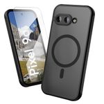 Laptop, Telefoane si Tablete - Telefoane mobile si accesorii - Accesorii Telefoane - Huse telefoane - Husa Oakshield pentru Google Pixel 9a, compatibilitate MagSafe, sticla, TPU, negru - Infinity.ro