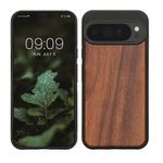 Laptop, Telefoane si Tablete - Telefoane mobile si accesorii - Accesorii Telefoane - Huse telefoane - Husa tip bumper Kwmobile pentru Google Pixel 10 Pro XL, anti-alunecare, lemn, TPU, maro vintage - Infinity.ro