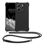 Laptop, Telefoane si Tablete - Telefoane mobile si accesorii - Accesorii Telefoane - Huse telefoane - Husa Kwmobile pentru Xiaomi Redmi Note 14 5G, protectie la socuri, silicon, negru - Infinity.ro