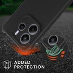 Laptop, Telefoane si Tablete - Telefoane mobile si accesorii - Accesorii Telefoane - Huse telefoane - Husa Kwmobile pentru Xiaomi Redmi Note 14 5G, protectie la socuri, silicon, negru - Infinity.ro