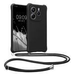 Laptop, Telefoane si Tablete - Telefoane mobile si accesorii - Accesorii Telefoane - Huse telefoane - Husa Kwmobile pentru Xiaomi Redmi Note 14 5G, protectie la socuri, silicon, negru - Infinity.ro
