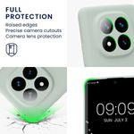 Laptop, Telefoane si Tablete - Telefoane mobile si accesorii - Accesorii Telefoane - Huse telefoane - Husa Kwmobile pentru Xiaomi Redmi Note 14 Pro+ 5G/Redmi Note 14 Pro Plus 5G, anti-alunecare, silicon, menta - Infinity.ro