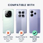 Laptop, Telefoane si Tablete - Telefoane mobile si accesorii - Accesorii Telefoane - Huse telefoane - Husa Kwmobile pentru Xiaomi Redmi Note 14 5G, protectie la zgarieturi, TPU, sticla temperata, multicolor - Infinity.ro