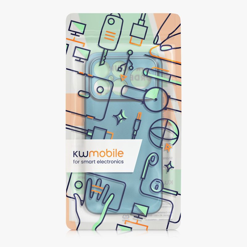 Laptop, Telefoane si Tablete - Telefoane mobile si accesorii - Accesorii Telefoane - Huse telefoane - Husa Kwmobile pentru Xiaomi Poco F8 Ultra, anti-alunecare, silicon, albastru - Infinity.ro