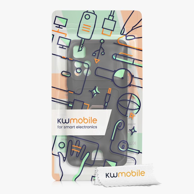 Laptop, Telefoane si Tablete - Telefoane mobile si accesorii - Accesorii Telefoane - Huse telefoane - Husa Kwmobile pentru Xiaomi Redmi Note 11 Pro+ 5G/Note 11 Pro Plus 5G, functie stand, metal, plastic, negru - Infinity.ro