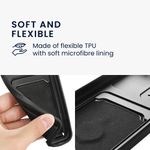 Laptop, Telefoane si Tablete - Telefoane mobile si accesorii - Accesorii Telefoane - Huse telefoane - Husa Kwmobile pentru Xiaomi Redmi Note 11 Pro+ 5G/Note 11 Pro Plus 5G, functie stand, metal, plastic, negru - Infinity.ro