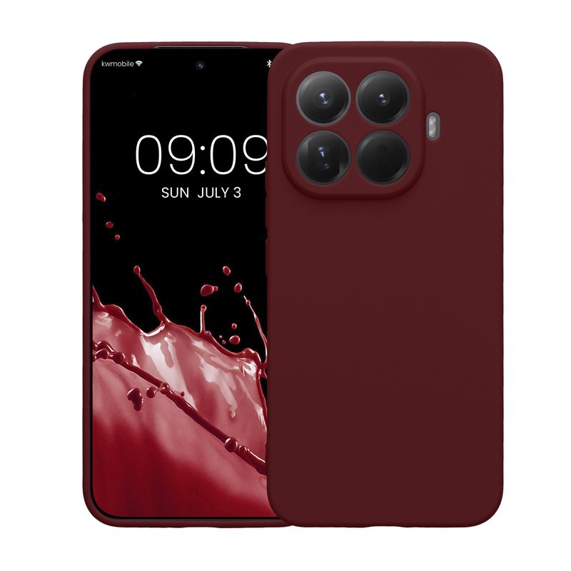 Laptop, Telefoane si Tablete - Telefoane mobile si accesorii - Accesorii Telefoane - Huse telefoane - Husa Kwmobile pentru Xiaomi 15T Pro, anti-alunecare, protectie la zgarieturi, silicon, mov - Infinity.ro