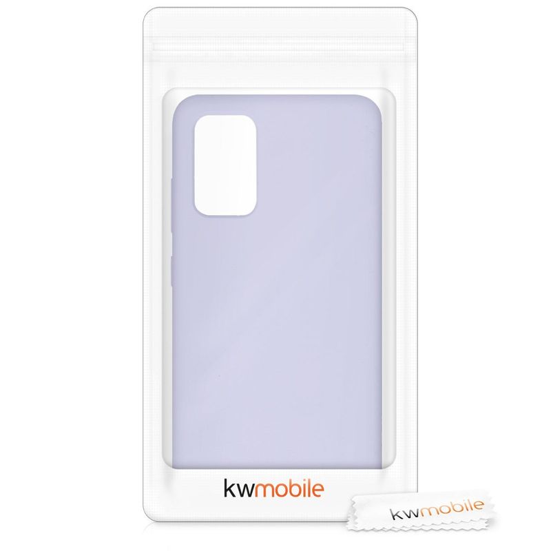 Laptop, Telefoane si Tablete - Telefoane mobile si accesorii - Accesorii Telefoane - Huse telefoane - Husa Kwmobile pentru Samsung Galaxy S20 Plus/S20+, incarcare wireless, silicon, mov - Infinity.ro
