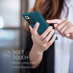 Laptop, Telefoane si Tablete - Telefoane mobile si accesorii - Accesorii Telefoane - Huse telefoane - Husa Kwmobile pentru Xiaomi Redmi Note 10 Pro, incarcare wireless, silicon, albastru - Infinity.ro