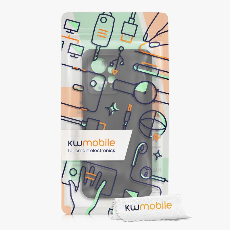 Laptop, Telefoane si Tablete - Telefoane mobile si accesorii - Accesorii Telefoane - Huse telefoane - Husa Kwmobile pentru Xiaomi Redmi Note 12 (4G), anti-alunecare, silicon, negru - Infinity.ro