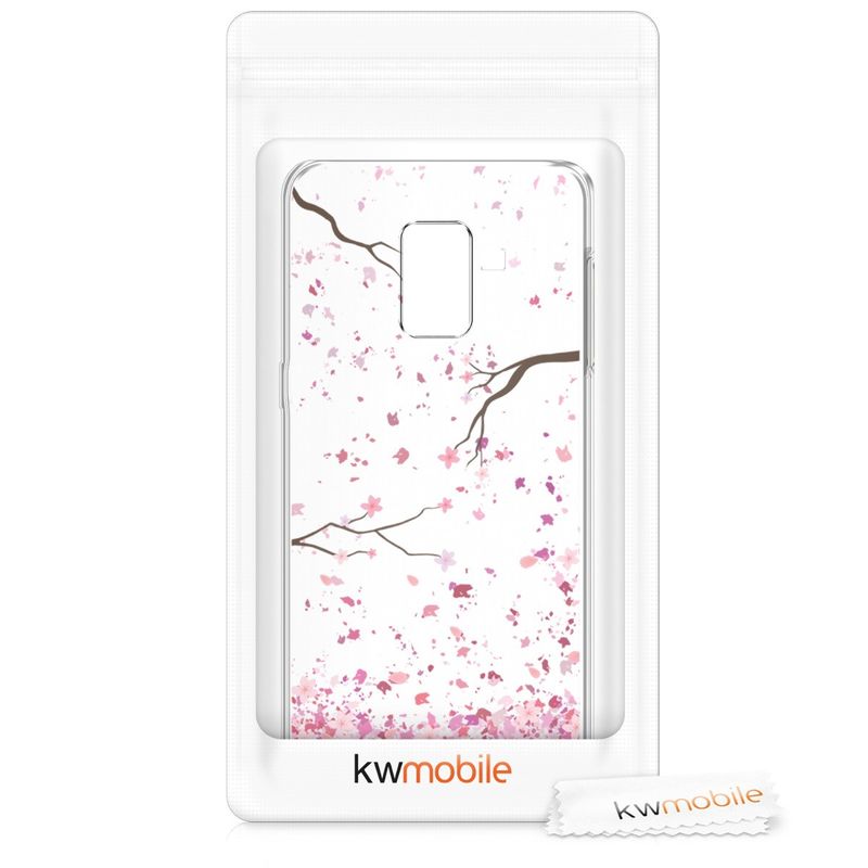 Laptop, Telefoane si Tablete - Telefoane mobile si accesorii - Accesorii Telefoane - Huse telefoane - Husa Kwmobile pentru Samsung Galaxy A8 (2018), protectie la socuri, protectie la zgarieturi, silicon, multicolor - Infinity.ro