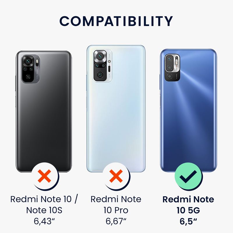 Laptop, Telefoane si Tablete - Telefoane mobile si accesorii - Accesorii Telefoane - Huse telefoane - Husa Kwmobile pentru Xiaomi Redmi Note 10 5G, protectie la socuri, TPU, multicolor - Infinity.ro