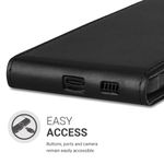 Laptop, Telefoane si Tablete - Telefoane mobile si accesorii - Accesorii Telefoane - Huse telefoane - Husa tip flip Kwmobile pentru Samsung Galaxy Xcover 5, inchidere magnetica, piele ecologica, negru - Infinity.ro
