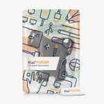 Laptop, Telefoane si Tablete - Telefoane mobile si accesorii - Accesorii Telefoane - Huse telefoane - Husa tip holster Kwmobile, buzunar card, piele ecologica, negru - Infinity.ro