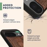 Laptop, Telefoane si Tablete - Telefoane mobile si accesorii - Accesorii Telefoane - Huse telefoane - Husa tip bumper Kwmobile pentru Google Pixel 10/Pixel 10 Pro, anti-alunecare, protectie la zgarieturi, lemn, TPU, maro - Infinity.ro