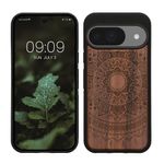 Laptop, Telefoane si Tablete - Telefoane mobile si accesorii - Accesorii Telefoane - Huse telefoane - Husa tip bumper Kwmobile pentru Google Pixel 10/Pixel 10 Pro, anti-alunecare, protectie la zgarieturi, lemn, TPU, maro - Infinity.ro