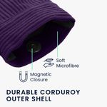 Laptop, Telefoane si Tablete - Telefoane mobile si accesorii - Accesorii Telefoane - Huse telefoane - Husa tip holster Kwmobile, inchidere magnetica, microfibra, mov - Infinity.ro
