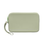 Laptop, Telefoane si Tablete - Telefoane mobile si accesorii - Accesorii Telefoane - Huse telefoane - Husa universala tip holster Kwmobile, buzunar card, curea de mana, rezistenta la apa, silicon, verde - Infinity.ro