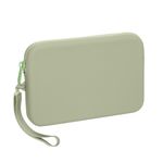 Laptop, Telefoane si Tablete - Telefoane mobile si accesorii - Accesorii Telefoane - Huse telefoane - Husa universala tip holster Kwmobile, buzunar card, curea de mana, rezistenta la apa, silicon, verde - Infinity.ro