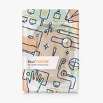 Laptop, Telefoane si Tablete - Telefoane mobile si accesorii - Accesorii Telefoane - Huse telefoane - Husa universala tip holster Kwmobile, buzunar card, curea de mana, rezistenta la apa, silicon, bej - Infinity.ro