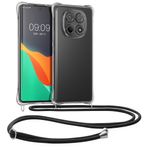 Laptop, Telefoane si Tablete - Telefoane mobile si accesorii - Accesorii Telefoane - Huse telefoane - Husa Kwmobile pentru Xiaomi Redmi Note 15 4G/Redmi Note 15 5G/Poco M8 5G, protectie la socuri, TPU, transparent, negru - Infinity.ro