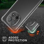 Laptop, Telefoane si Tablete - Telefoane mobile si accesorii - Accesorii Telefoane - Huse telefoane - Husa Kwmobile pentru Xiaomi Redmi Note 15 4G/Redmi Note 15 5G/Poco M8 5G, protectie la socuri, TPU, transparent, negru - Infinity.ro