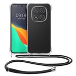 Laptop, Telefoane si Tablete - Telefoane mobile si accesorii - Accesorii Telefoane - Huse telefoane - Husa Kwmobile pentru Xiaomi Redmi Note 15 Pro 4G, protectie la socuri, protectie la zgarieturi, TPU, transparent, negru - Infinity.ro