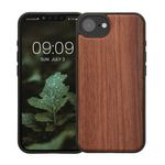 Laptop, Telefoane si Tablete - Telefoane mobile si accesorii - Accesorii Telefoane - Huse telefoane - Husa tip bumper Kwmobile pentru iPhone 17e/16e, anti-alunecare, lemn, TPU, multicolor - Infinity.ro