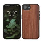 Laptop, Telefoane si Tablete - Telefoane mobile si accesorii - Accesorii Telefoane - Huse telefoane - Husa tip bumper Kwmobile pentru iPhone 17e/16e, anti-alunecare, lemn, TPU, multicolor - Infinity.ro