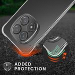 Laptop, Telefoane si Tablete - Telefoane mobile si accesorii - Accesorii Telefoane - Huse telefoane - Husa Kwmobile pentru Xiaomi Redmi Note 15 Pro 4G, protectie la socuri, protectie la zgarieturi, TPU, transparent, negru - Infinity.ro