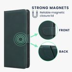 Laptop, Telefoane si Tablete - Telefoane mobile si accesorii - Accesorii Telefoane - Huse telefoane - Husa tip portofel Kwmobile pentru Samsung Galaxy A57 5G, inchidere magnetica, buzunar card, piele ecologica, albastru - Infinity.ro