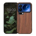 Laptop, Telefoane si Tablete - Telefoane mobile si accesorii - Accesorii Telefoane - Huse telefoane - Husa tip bumper Kwmobile pentru Xiaomi 17 Pro, anti-alunecare, lemn, TPU, maro - Infinity.ro