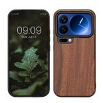 Laptop, Telefoane si Tablete - Telefoane mobile si accesorii - Accesorii Telefoane - Huse telefoane - Husa tip bumper Kwmobile pentru Xiaomi 17 Pro, anti-alunecare, lemn, TPU, maro - Infinity.ro