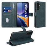 Laptop, Telefoane si Tablete - Telefoane mobile si accesorii - Accesorii Telefoane - Huse telefoane - Husa tip portofel Kwmobile pentru Samsung Galaxy A56 5G, inchidere magnetica, buzunar card, piele ecologica, albastru - Infinity.ro