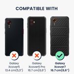 Laptop, Telefoane si Tablete - Telefoane mobile si accesorii - Accesorii Telefoane - Huse telefoane - Husa tip portofel Kwmobile pentru Samsung Galaxy Xcover7, inchidere magnetica, piele ecologica, maro - Infinity.ro